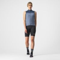 MAGLIA CASTELLI VELOCISSIMA SENZA MANICHE DONNA