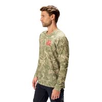 MAGLIA ENDURA GRID FLORAL LTD PRINTED L/S TEE