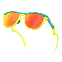 OCCHIALI OAKLEY FROGSKINS HYBRID CELESTE TENNIS PRIZM RUBY