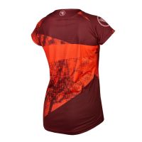MAGLIA ENDURA DONNA SINGLETRACK DOTS T LTD XS ROSSO