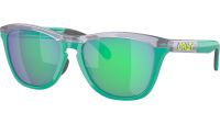 OAKLEY FROGSKINS RANGE LILAC CELESTE PRIZM JADE OO9284-0655 SUNGLASSES