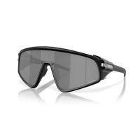 OAKLEY LATCH PANEL SUNGLASSES MATTE BLACK PRIZM BLACK LENS OO9404-0135