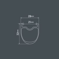 RUOTA ANTERIORE SHIMANO WH-RS710-TL-F12 CENTER LOCK