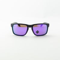 OAKLEY HOLBROOK SUNGLASSES MATTE BLACK PRIZM VIOLET OO9102-K655