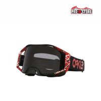 OAKLEY MX AIRBRAKE GOGGLES RED EDDIE DARK GREY