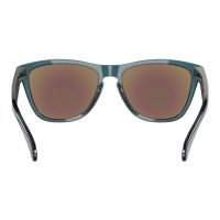 OCCHIALI OAKLEY FROGSKINS CRYSTAL BLACK PRIZM SAPPHIRE POLARIZED OO9013-F655