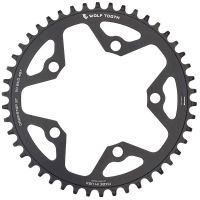 WOLF TOOTH CHAINRING BCD 110 MM 5 HOLES 1X SH12V - 48 TEETH DROP-STOP ST