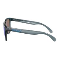 OCCHIALI OAKLEY FROGSKINS CRYSTAL BLACK PRIZM SAPPHIRE POLARIZED OO9013-F655