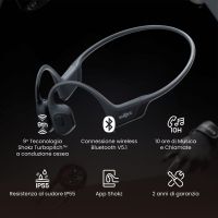 CUFFIE SHOKZ OPENRUN PRO BLK S810BK