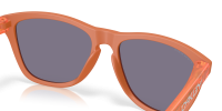 OCCHIALI OAKLEY FROGSKINS MATTE GINGER PRIZM GREY OO9013-M155