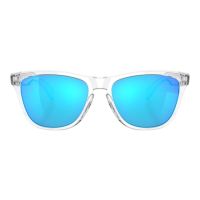 OCCHIALI OAKLEY FROGSKINS CRYSTAL CLEAR PRIZM SAPPHIRE OO9013-D055