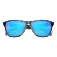 OCCHIALI OAKLEY FROGSKINS CRYSTAL BLACK PRIZM SAPPHIRE POLARIZED OO9013-F655
