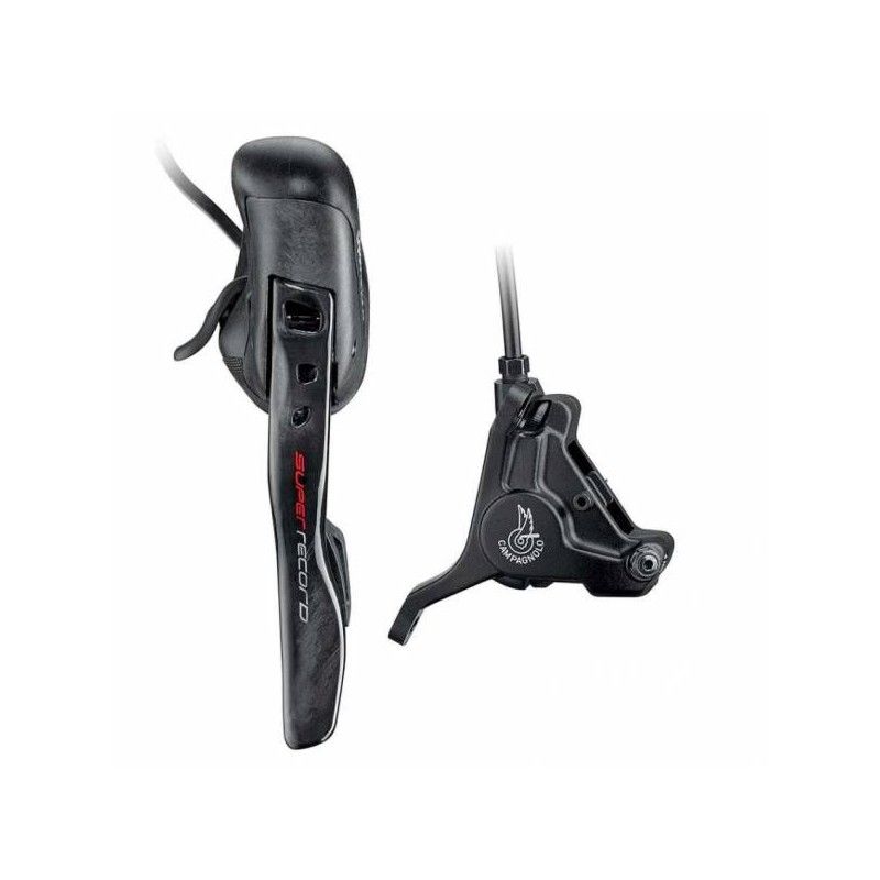 COMANDO CAMPAGNOLO ERGOPOWER DB SX SUPER RECORD 12V + PINZ.ANT. 160 C/VITI