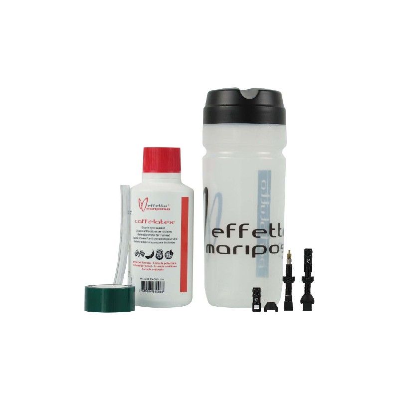 CAFFELATEX EFFETTO MARIPOSA TUBLESS KIT - KIT CONVERSIONE TUBELESS L+