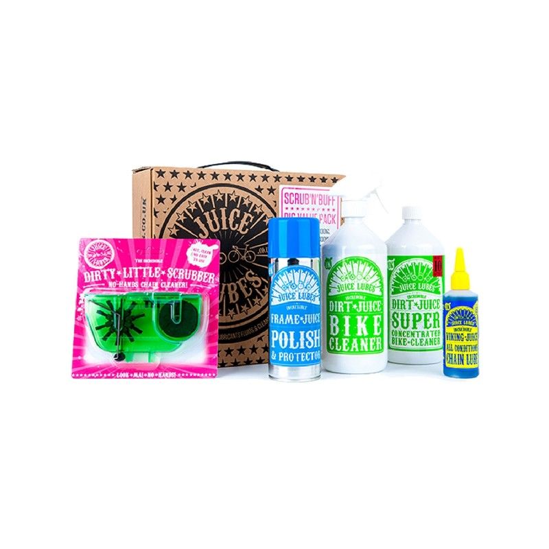 KIT SCRUB&BUFF JUICE LUBES