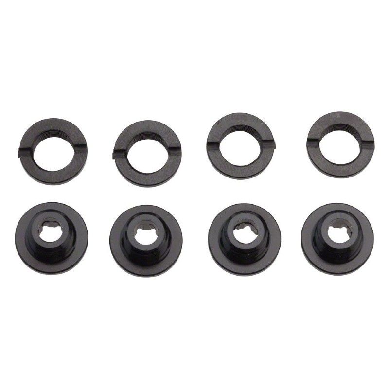 VITI CORONE RACE FACE CHAINRING BOLT(4) NUT(4) PACK STEEL