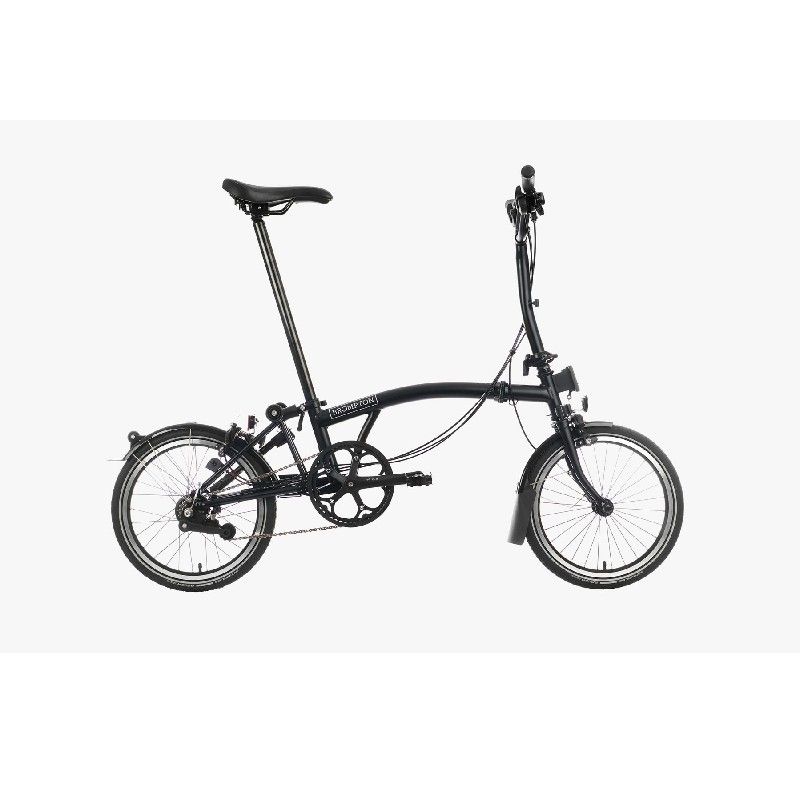 BICI PIEGHEVOLE BROMPTON C-LINE BLACK 6 SPEED EXPLORE