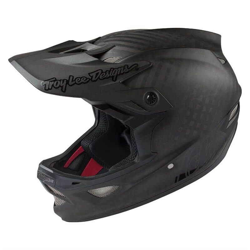 CASCO TROY LEE DESIGNS D3 MIDNIGHT CARBON MIPS 2018