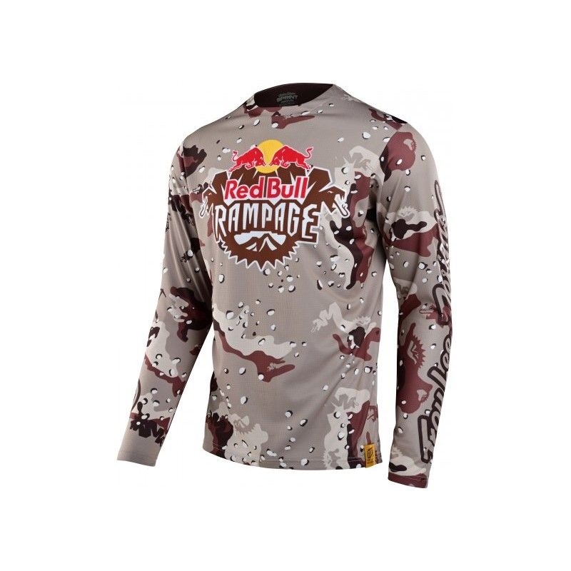 MAGLIA TROY LEE DESIGNS SPRINT REDBULL RAMPAGE LOGO