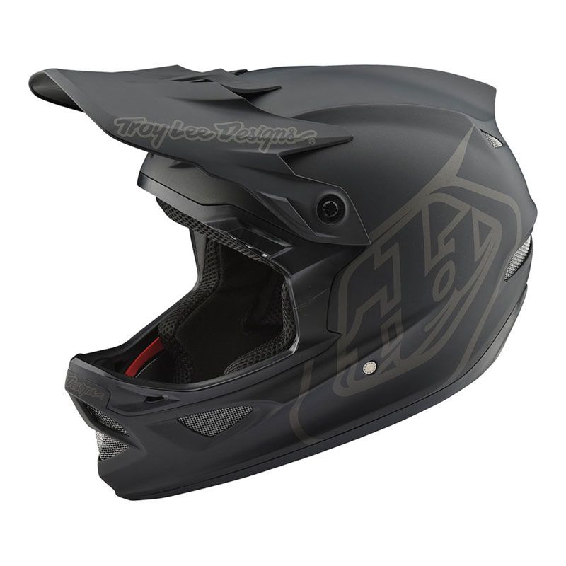 CASCO TROY LEE DESIGNS D3 FIBERLITE MONO LG NERO
