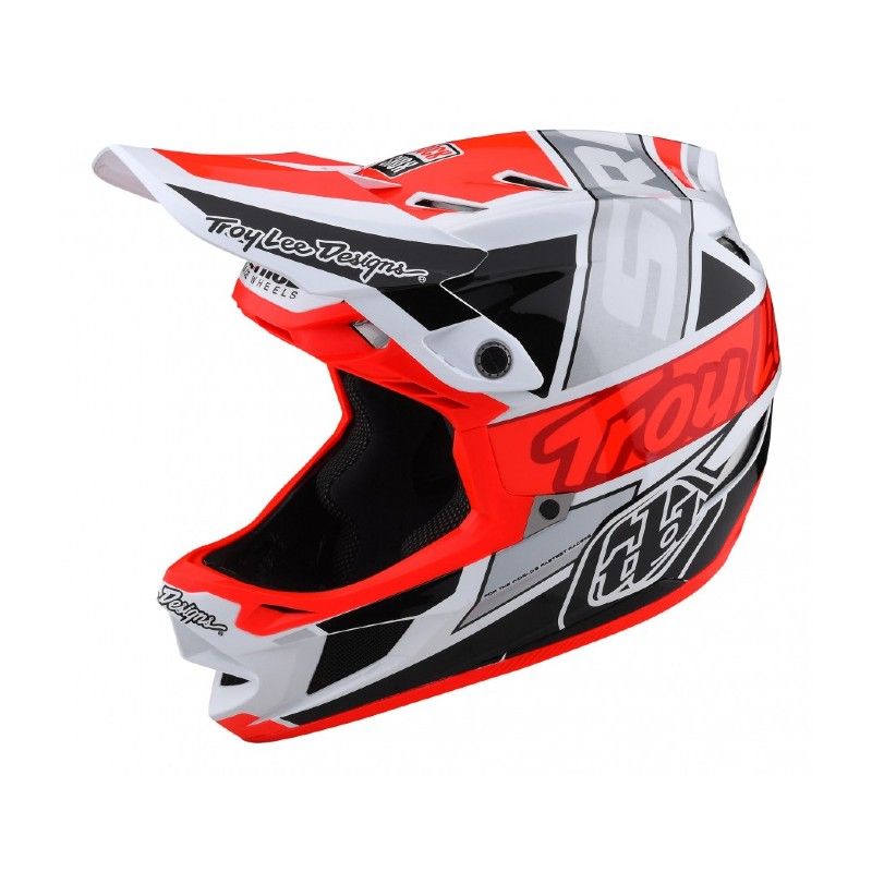 CASCO TROY LEE DESIGNS D4 COMPOSITE MIPS TEAM SRAM