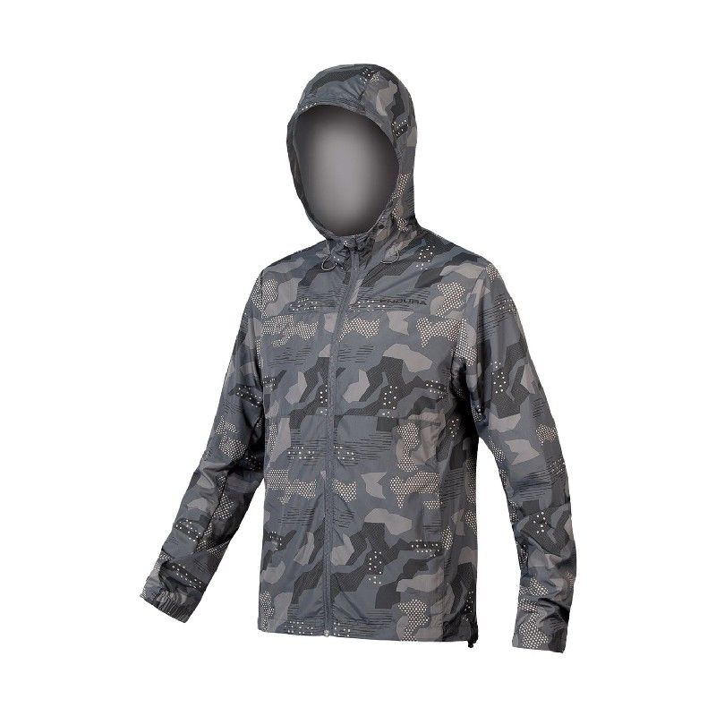 GIACCA ENDURA HUMMVEE WINDSHELL JACKET XL GREY CAMO E9171GC/6