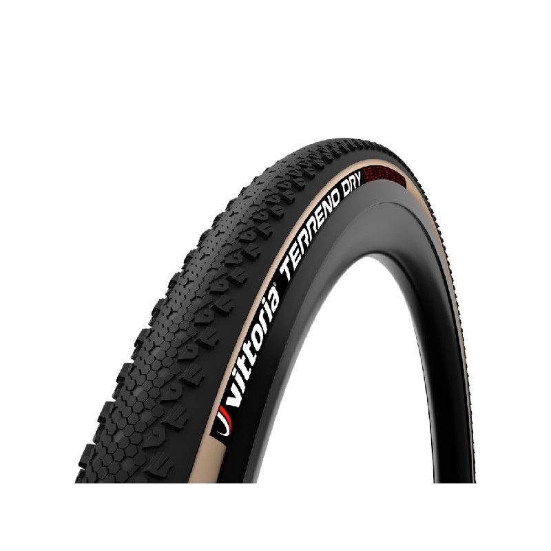 COPERTONE VITTORIA TERRENO DRY 700X47C 47-622 GRAVEL TAN BLACK GRAPHENE 2.0