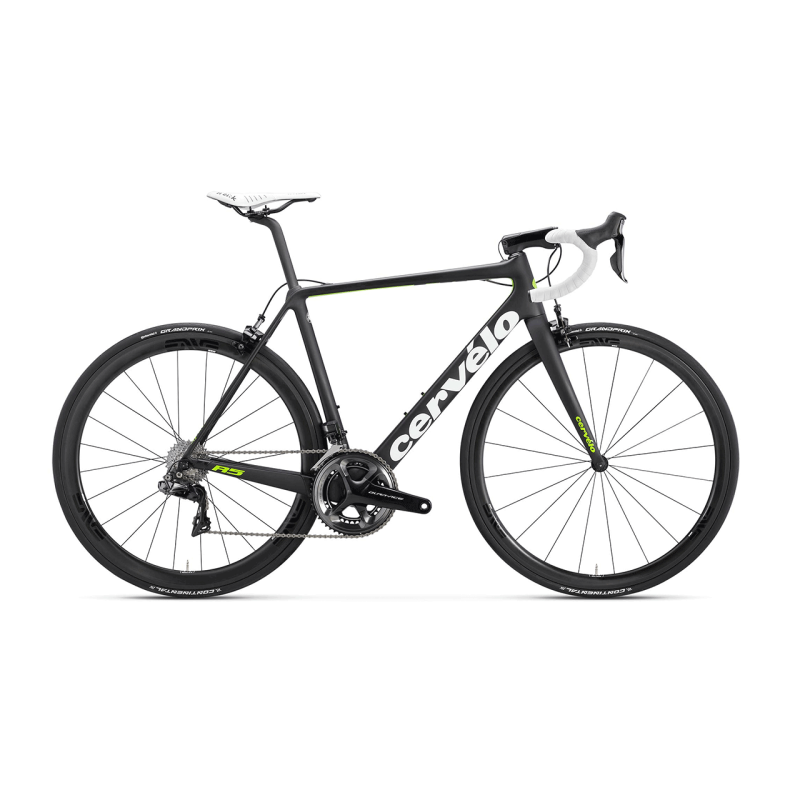 BICI DA CORSA CERVELO R5 DA DI2 9150 28.0 L 56 BLACK/WHITE 628070173