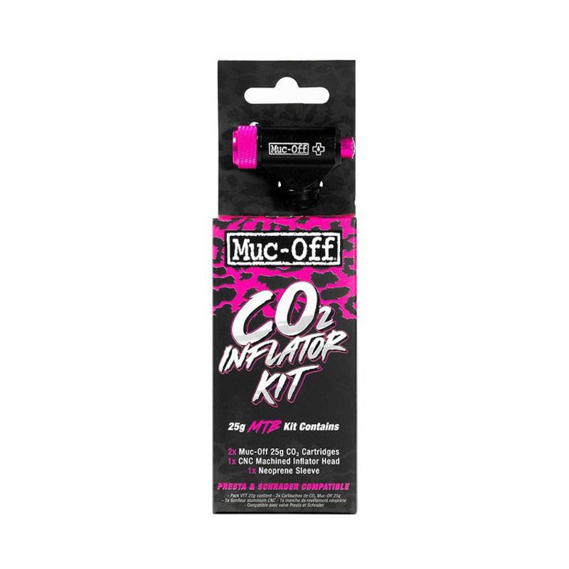 MUC-OFF CO2 INFLATOR KIT MTB