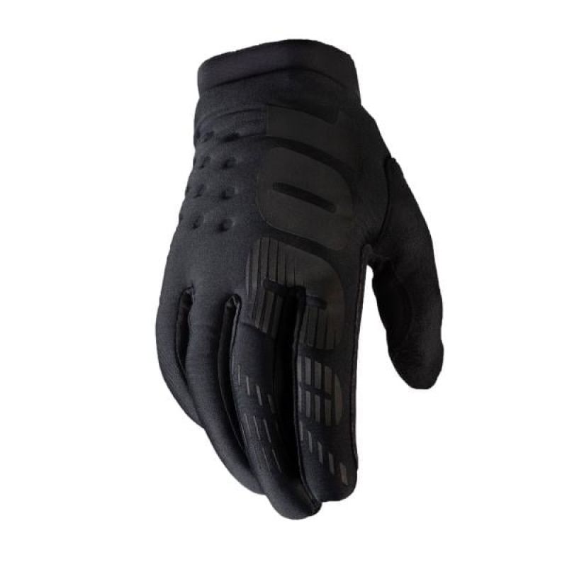 GUANTI 100% BRISKER M BLACK/GREY L10016-057-11