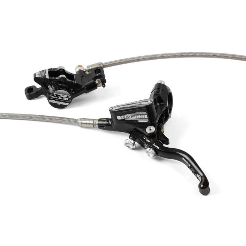 FRENO HOPE POSTERIORE TECH3 X2 BRAIDED + ADATTATORE + DISCO FLOTTANTE 183