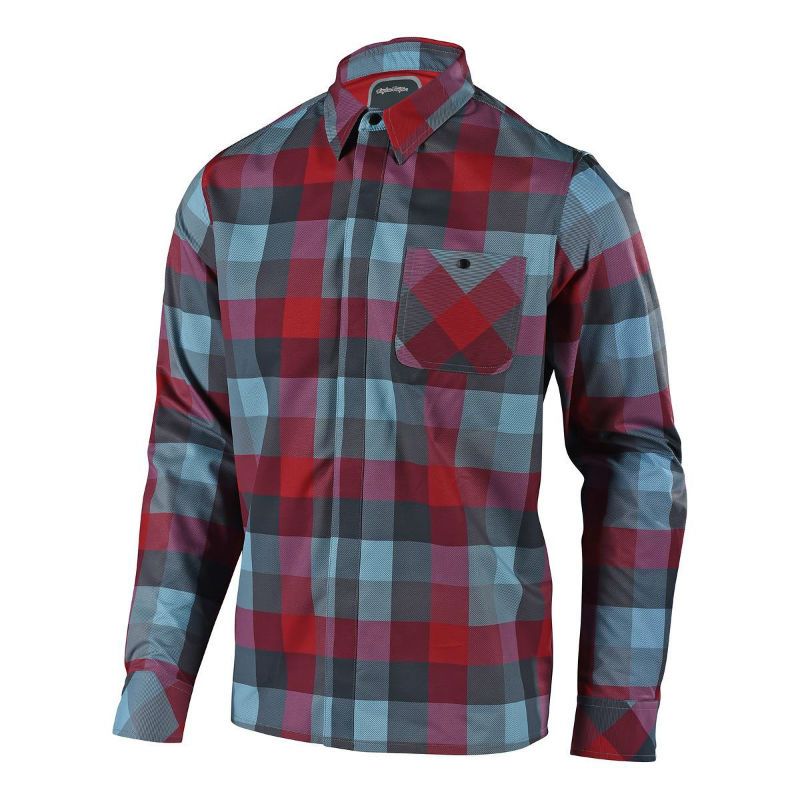 CAMICIA TROY LEE DESIGNS GRIND FLANNEL PLAID