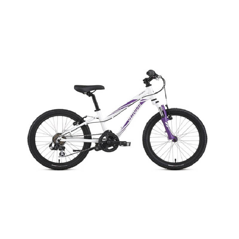 BICICLETTA SPECIALIZED HOTROCK 20 BIMBA BIANCO/VIOLA
