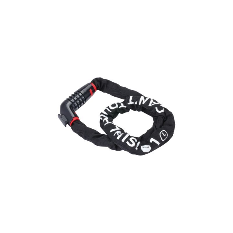 LUCCHETTO BICI BBB CODELINK CON COMBINAZIONE E CATENA IN ACCIAIO