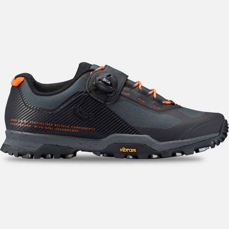 SCARPE SPECIALIZED RIME 2.0 HG MTB 44 BLACK/CAST BATTLESHIP/BLAZE 61522-9044