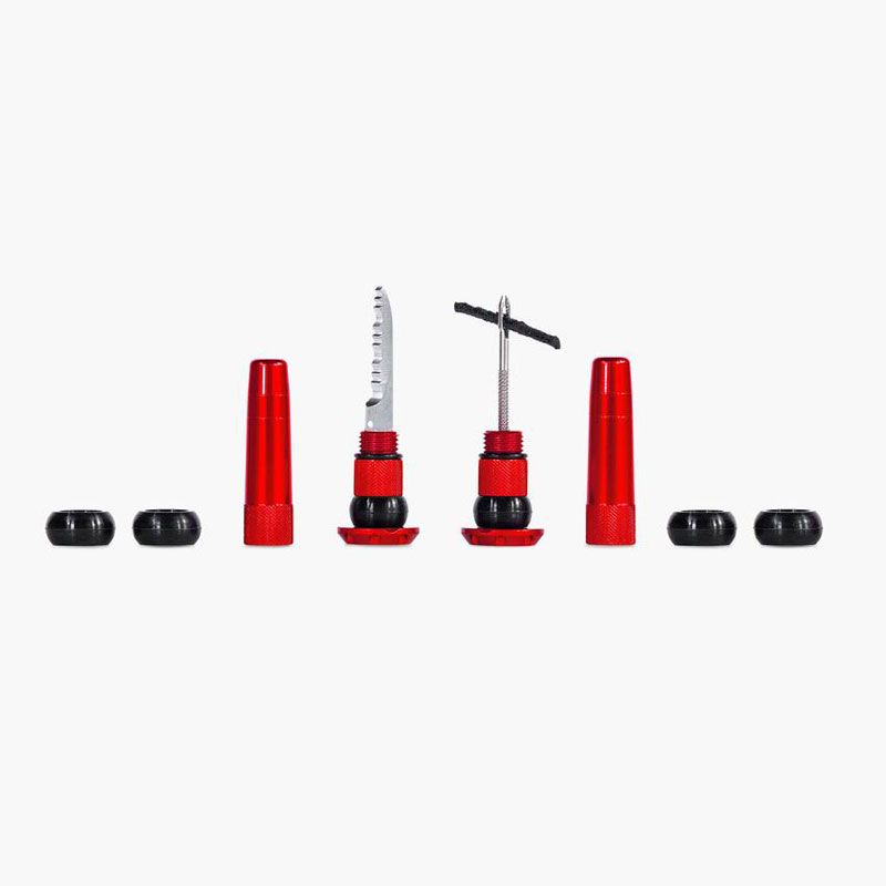 KIT DI RIPARAZIONE MUC-OFF TUBELESS STEALTH PUNCTURE PLUGS RED 20297