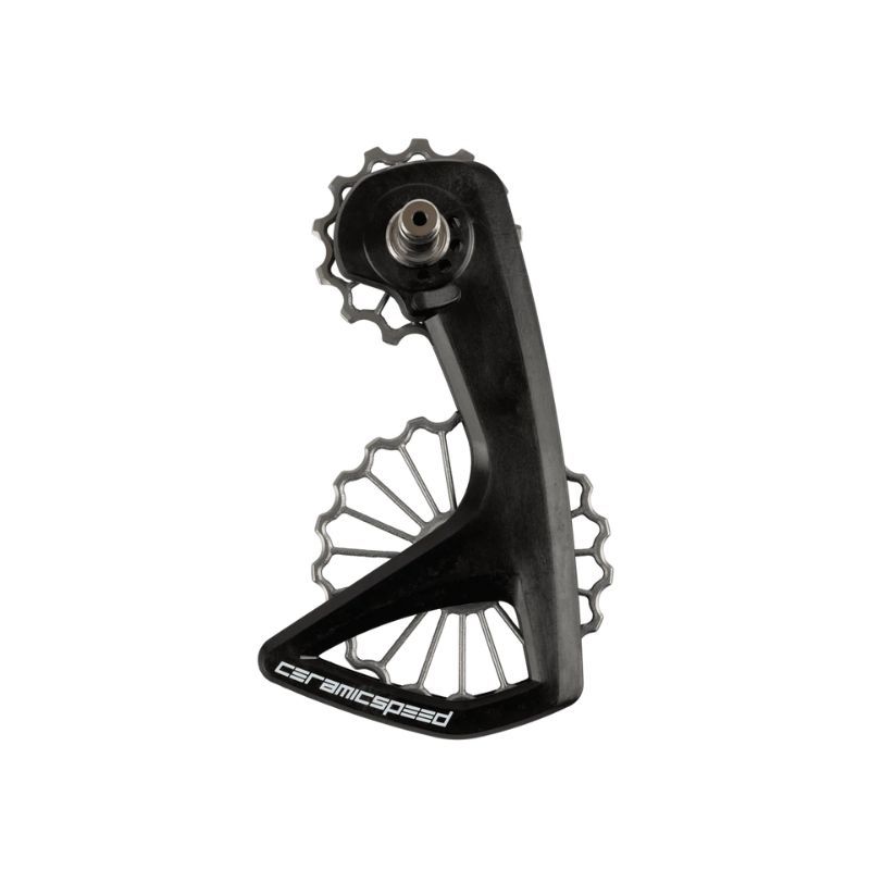 GABBIA DERAGLIATORE CERAMICSPEED OSPW RS 3D TITANIUM PER SHIMANO 9250-8150