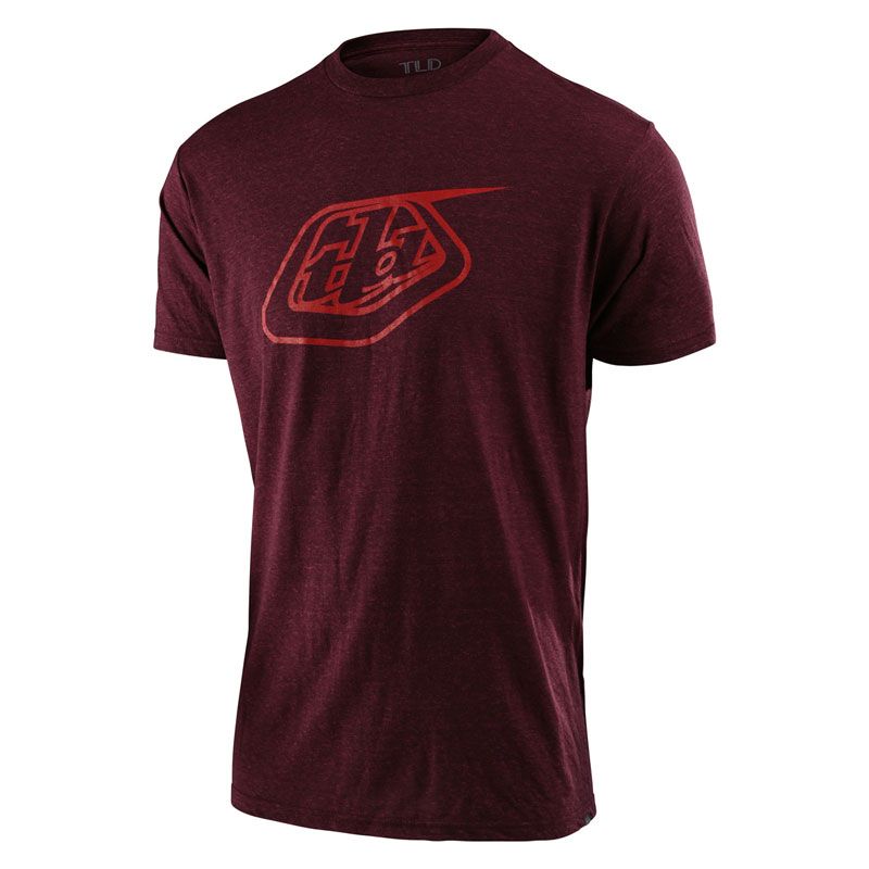 MAGLIA TROY LEE DESIGNS LOGO TEE M SANGRIA RED 701200033