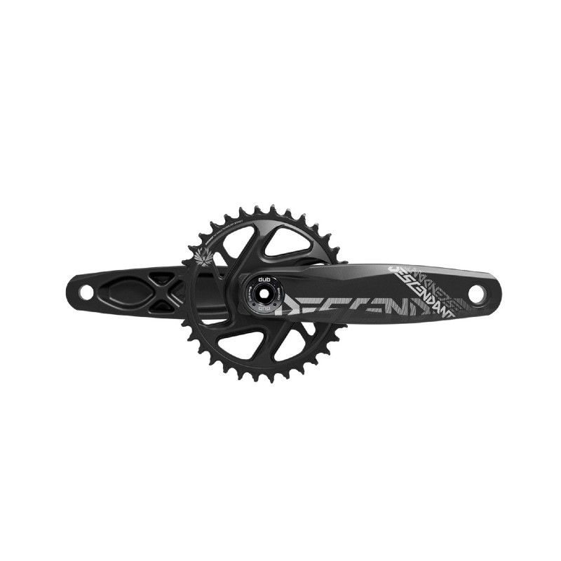 GUARNITURA SRAM DESCENDANT DH DUB 83 165 34 DENTI BLACK