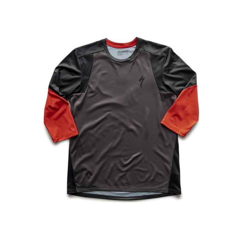 MAGLIA MANICA 3/4 ENDURO L ANTRAC/NERO
