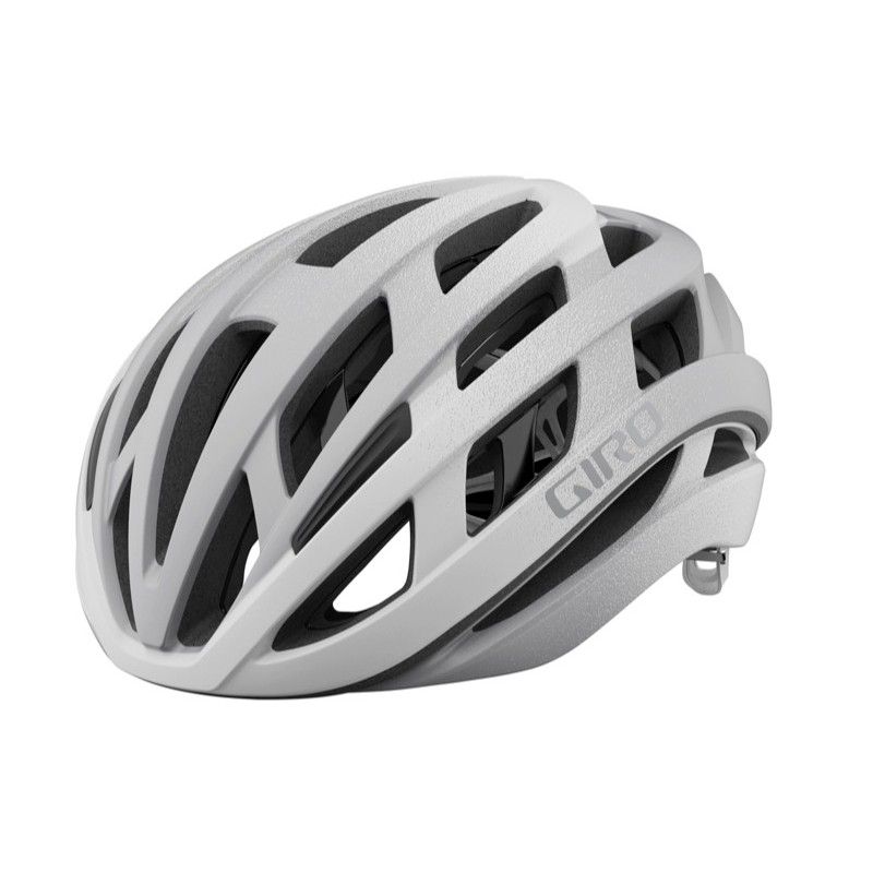 CASCO GIRO HELIOS SPHERICAL M MATTE WHITE/SILVER FADE