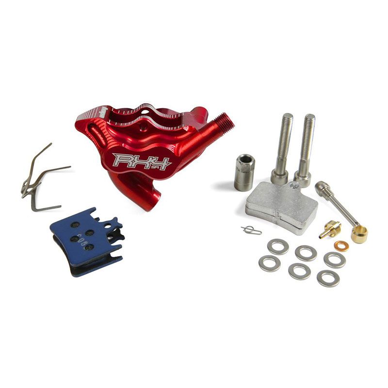 PINZA POSTERIORE HOPE FRENO IDRAULICO RX4 FLAT MOUNT SRAM RED