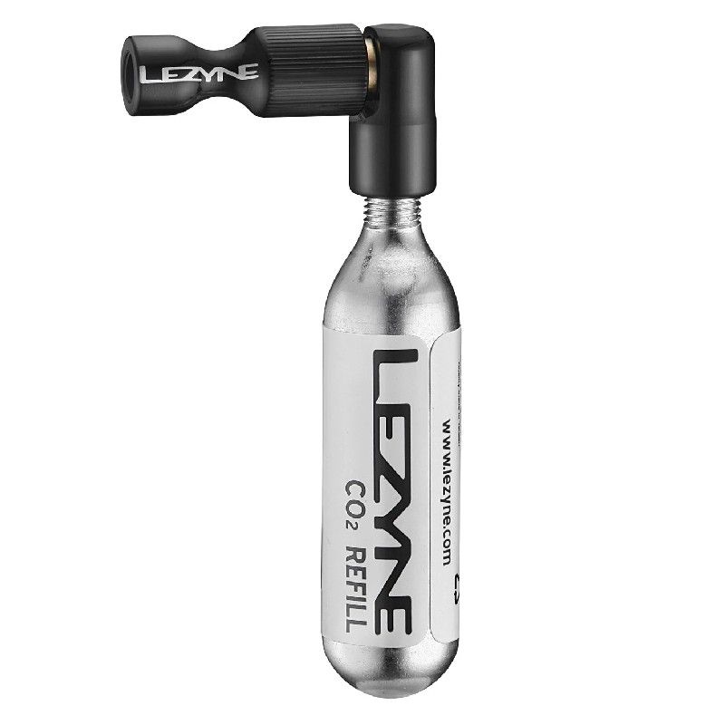 EROGATORE LEZYNE TRIGGER DRIVE + CARTUCCIA CO2 16GR BLACK