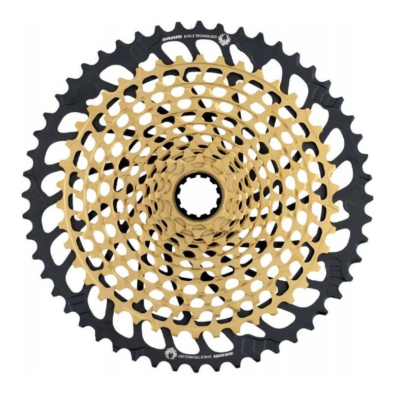 CASSETTA SRAM XG-1299 12V 10-52 GOLD PM