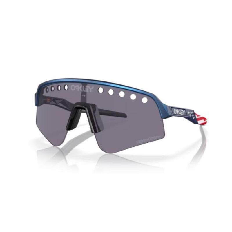 OCCHIALI OAKLEY SUTRO LITE SWEEP TROY LEE DESIGNS LTD BLU METALLIZZATO PRIZM GRY