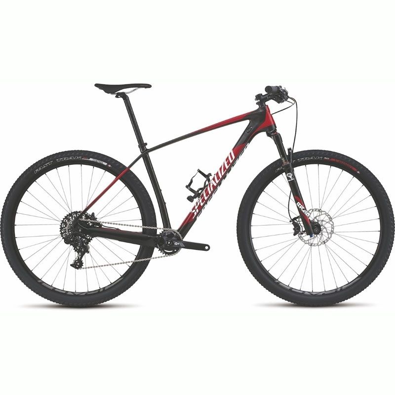 SPECIALIZED BICICLETTA MTB STUMPJUMPER HT CARBON WORLDCUP 29 ROSSO/NERO 2016