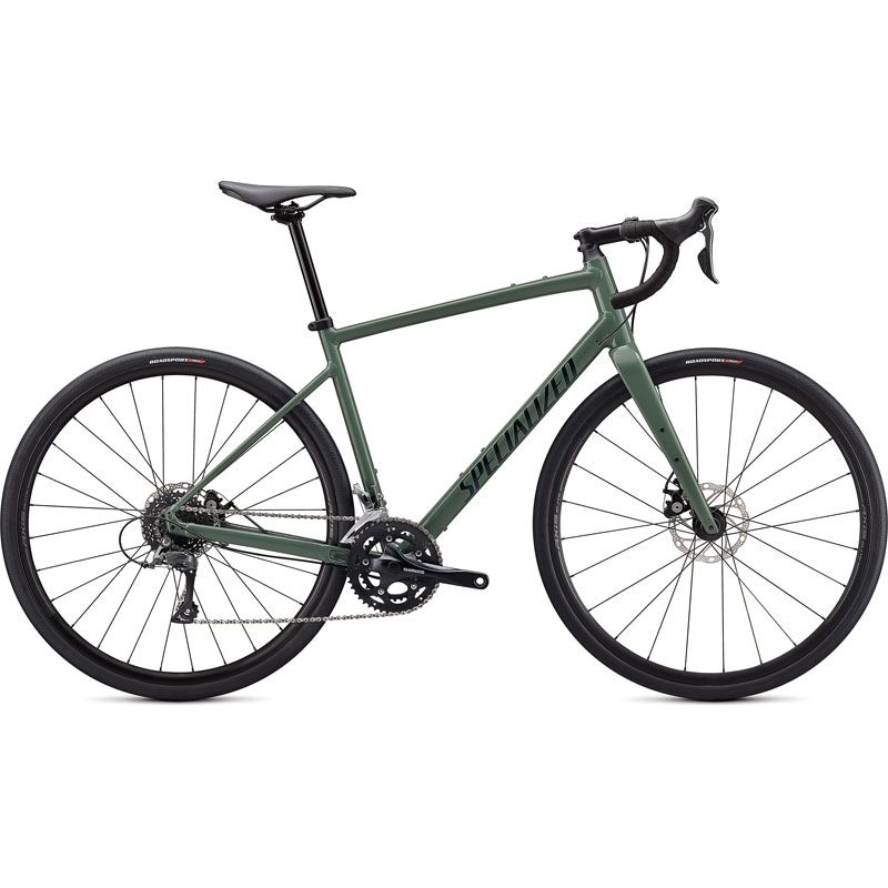 BICI SPECIALIZED GRAVEL DIVERGE E5 49 GLOSS SAGE/GREEN/CHROME/CLEAN 96220-7349
