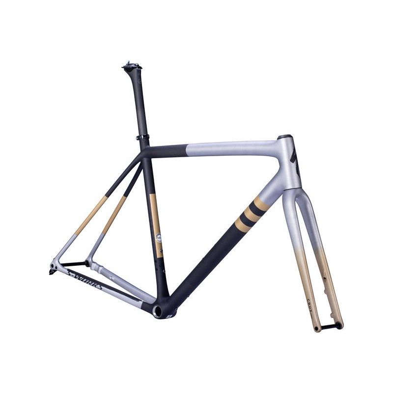 TELAIO SPECIALIZED S-WORKS CRUX 54 LQDSIL/BLK/SMK 71422-0054