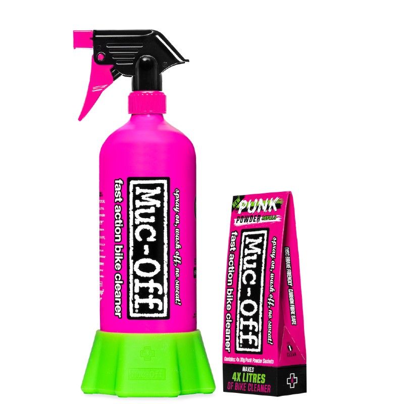 KIT PULIZIA MUC-OFF PUNK POWDER BOTTLE FOR LIFE 2022 - Pro-M Store