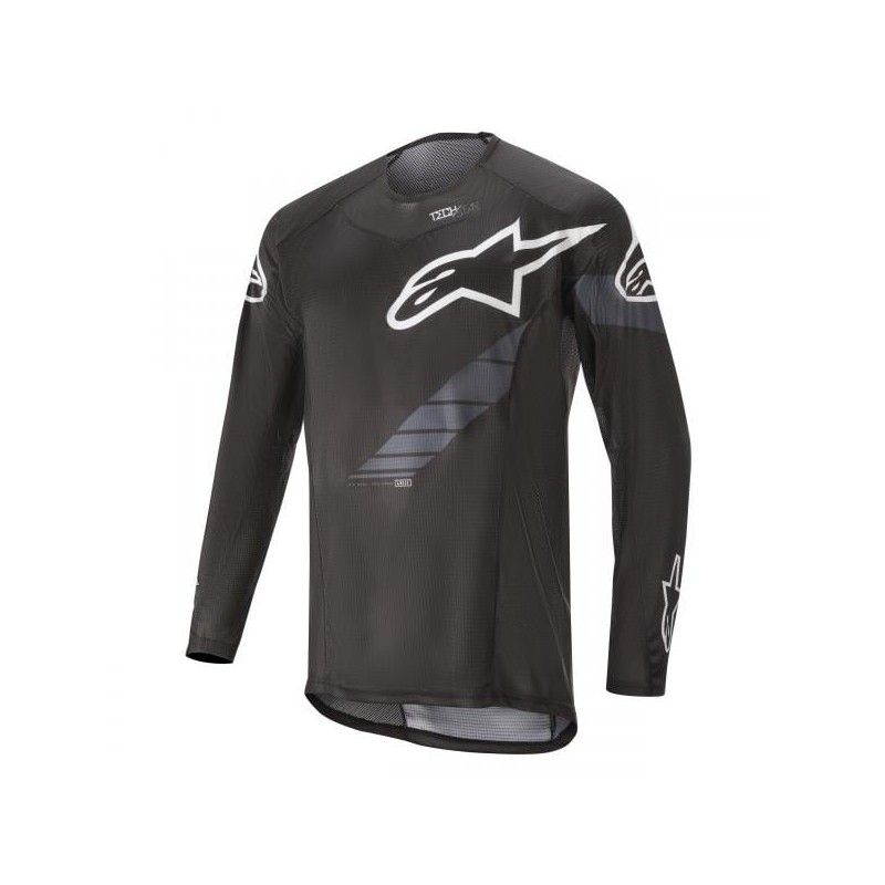 MAGLIA ALPINESTARS TECHSTAR LS BLACK EDITION